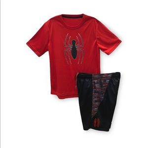 Spider-Man Boys T-shirt & Shorts Set